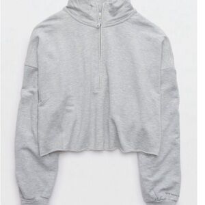 Offline by Aerie OTT Fleece Quarter Zip Sweater